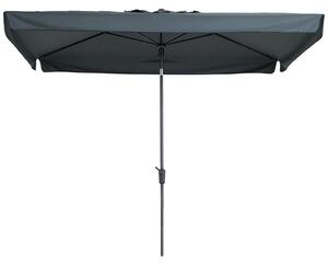 Madison Umbrelă de soare Delos Luxe, gri, 300x200 cm, PAC5P014 PAC5P014