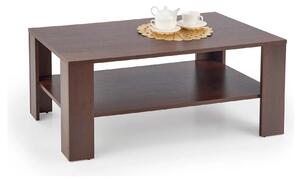 Masuta cafea KWADRO, nuc inchis, 110x65x53 cm