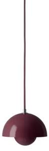 Flowerpot VP10 Lustră Pendul Dark Plum - &Tradition