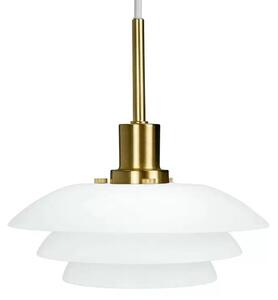 DL20 Lustră Pendul Opal/Brass - DybergLarsen