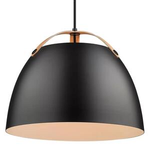 Oslo Lustră Pendul Ø40 Black/Oak - Halo Design