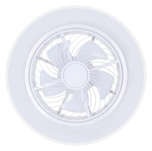 Brilagi-LED Plafonieră cu ventilator reglabilă, LED 30W, 230V, 3000-6500K, albă, cu telecomandă