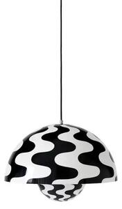 Big Flowerpot VP2 Lustră Pendul Black/White - &Tradition
