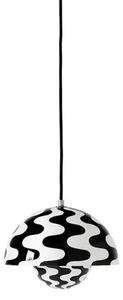 Flowerpot VP1 Lustră Pendul Black/White - &Tradition
