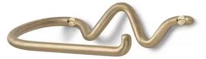 Curvature Suport pentru rola de toaletă Brass - Ferm Living
