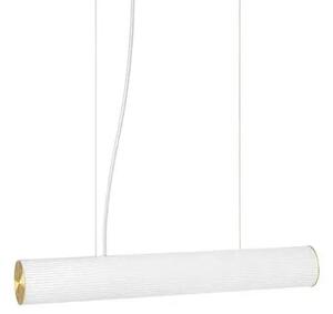 Vuelta Lustră Pendul 60 White/Brass - Ferm Living