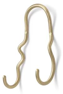 Curvature Cârlig pentru haine Double Brass - Ferm Living