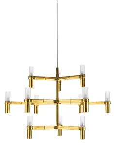 Crown Minor Pendant Gold Plated - Nemo Lighting