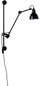 210 Aplică de Perete Black/Satin - Lampe Gras