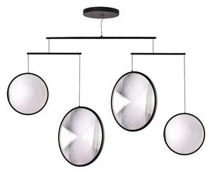 Focus 4 Lustră Pendul Black - DCW