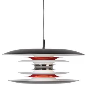 Diablo Lustră Pendul Ø500 Matt Black/Red - Belid