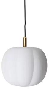 Pepo Lustră Pendul Medium Ø30 Opal/Brass - Made By Hand