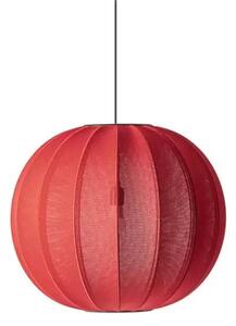 Knit-Wit 60 Round Lustră Pendul Maple Red - Made By Hand