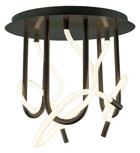 Lustră LED aplicată Zuma Line 2023573-BK BALBO LED/45W/230V 3000/4000/6000K