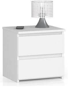 Noptieră CLeania CL2 (Alb). Promo -13%. 1068671