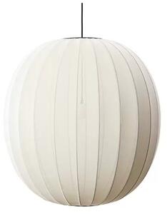 Knit-Wit 75 Round Lustră Pendul Pearl White - Made By Hand