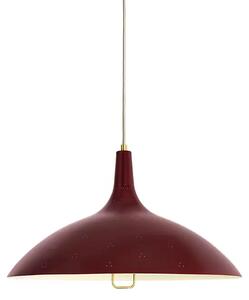 1965 Lustră Pendul Brass/Red - GUBI