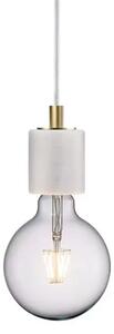 Siv Lustră Pendul Marble/White - Nordlux