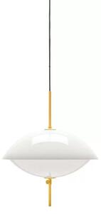 Clam Lustră Pendul Ø550 Opal/Brass - Fritz Hansen