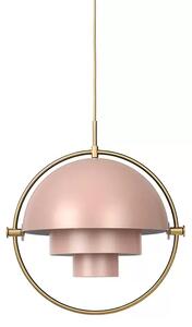 Multi-Lite Lustră Pendul Ø36 Brass/Rose Dust - GUBI