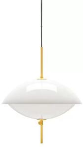 Clam Lustră Pendul Ø440 Opal/Brass - Fritz Hansen