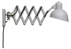 KAISER idell™ 6718-W Aplică de Perete/Lampă cu Foarfecă Mat Easy Gri - Fritz Han
