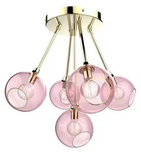 Ballroom Molecule Lustră Pendul Brass/Rose - Design By Us