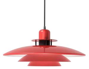 Primus I Lustră Pendul Ø43 Glossy Red/Matt Black - Belid