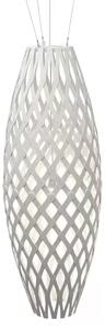 Hinaki Lustră Pendul H140 White 2 Sides - David Trubridge