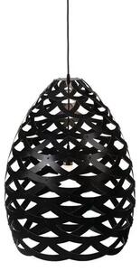 Tui Lustră Pendul Ø68 Black 2 Sides - David Trubridge