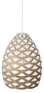Tui Lustră Pendul Ø50 White 1 Site - David Trubridge