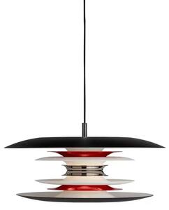 Diablo Lustră Pendul Ø400 Black/Glossy Red - Belid