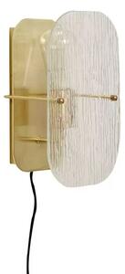Ruffle Aplică de Perete Brass - Hübsch