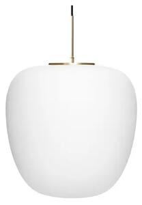 Muse Lustră Pendul Ø40 Opal/Brass - Hübsch