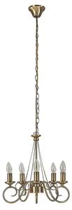 Marnia 5 Candelabru Brass - Lindby