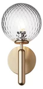 Miira Aplică de Perete Brass/Optic Clear - Nuura