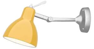 Luxy H0 Aplică de Perete/Plafonieră Aluminium cu Yellow - Rotaliana