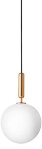 Miira 1 Lustră Pendul Large Brass/Opal White - Nuura