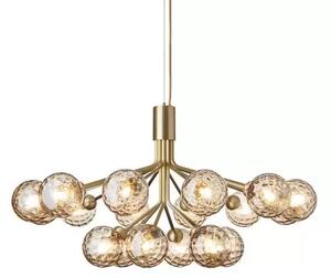 Apiales 18 Candelabru Brushed Brass/Optic Gold - Nuura