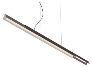 Dala Linear Lustră Pendul 2700K Dark Grey/Wood - KDLN