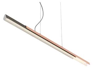 Dala Linear Lustră Pendul 3000K Dark Grey/Copper - KDLN