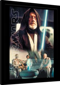 Poster înrămat Star Wars - Obi Key Art