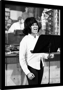 Poster înrămat Aretha Franklin - Photo
