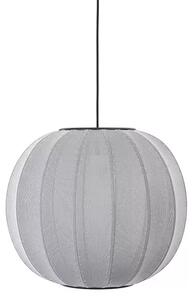 Knit-Wit 45 Round Lustră Pendul Silver - Made By Hand