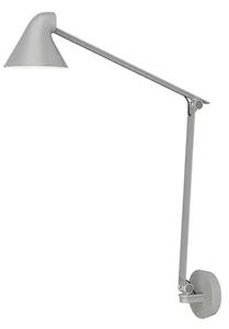 NJP Box LED Aplică de Perete 2700K HW Long Light Alu/Grey - Louis Poulsen