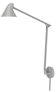 NJP Box LED Aplică de Perete 2700K Long Light Alu/Grey - Louis Poulsen