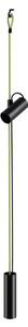 Cima Lustră Pendul/Lampadar Matt Black/Yellow - Lodes