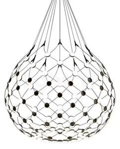 Mesh Lustră Pendul Ø100xH90 5m w/Wireless Kit Black - Luceplan