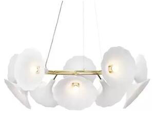 Petalii 10 Plafoniere White/Polished Brass - Nuura
