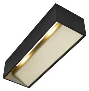 Logs In L Aplică de Perete LED Dim-To-Warm Black/Gold - SLV